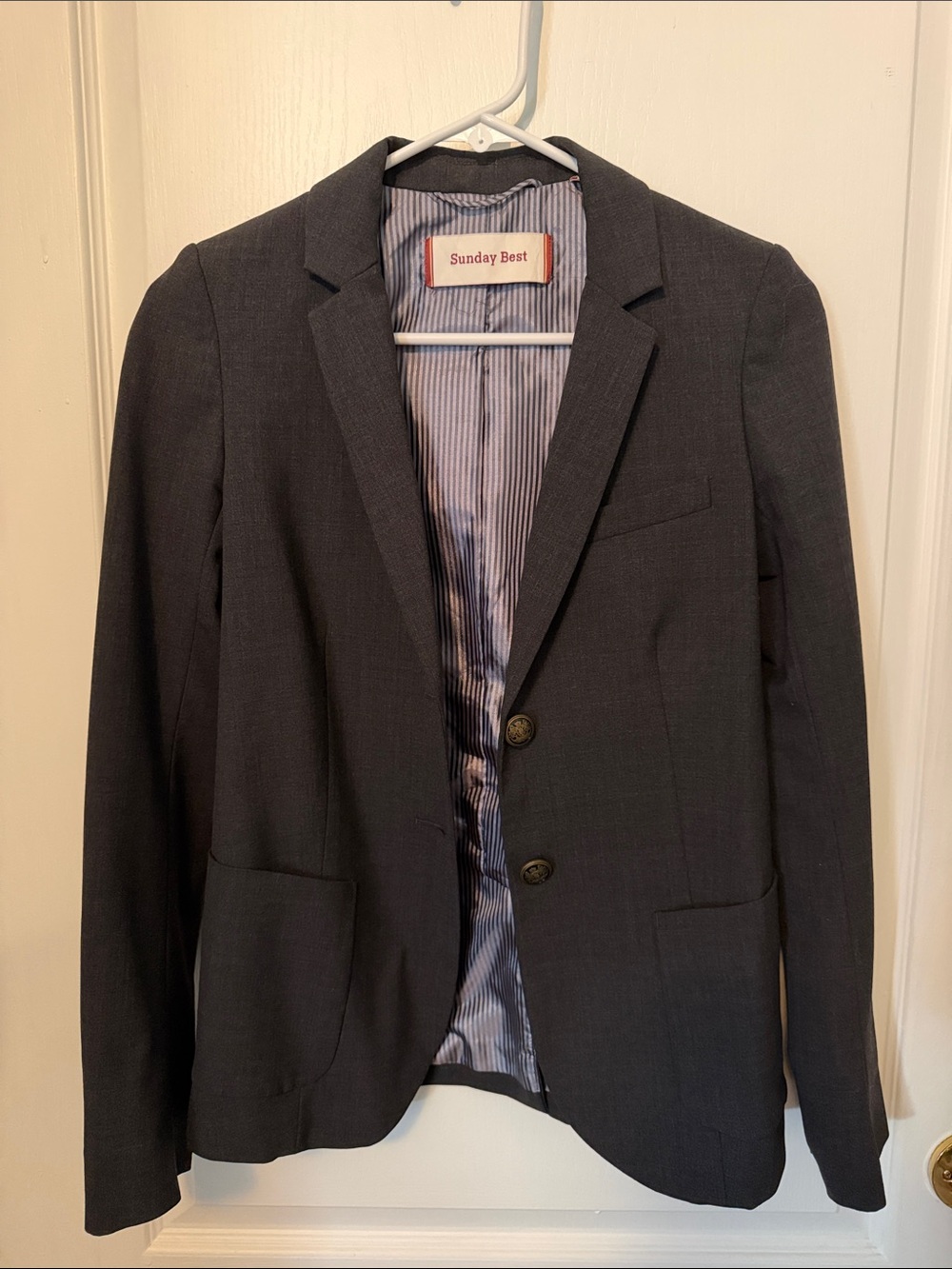 Aritzia Charcoal Blazer